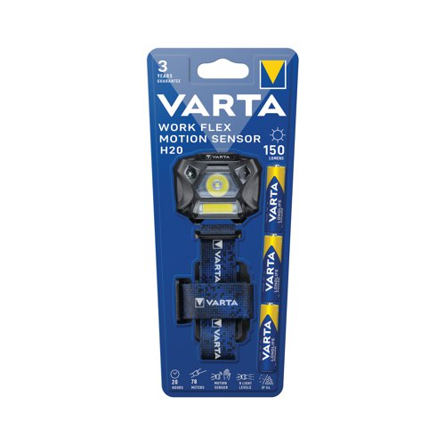 Varta flashlights are perfect for any situation and activity at home, at work or on your outdoor adventures. The Work Flex range offers different lights for every work situation. Splash-water and dust protection enable working in almost all DIY environments. With their various features they are reliable helpers for all DIY-fans.