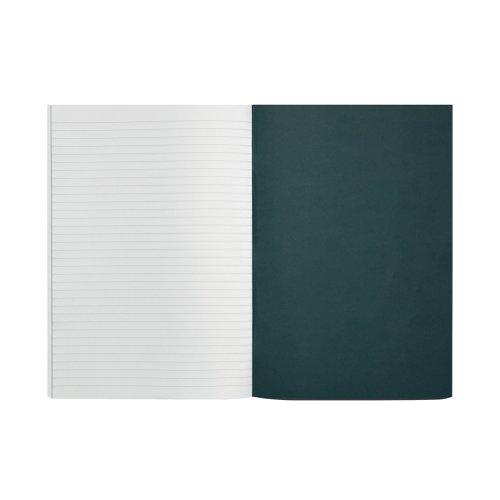 Rhino Exercise Book 8mm Ruled A4 Plus Dark Green (Pack of 50) VC08724