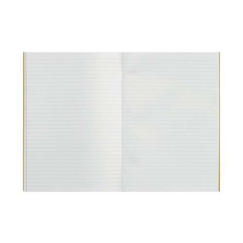 Rhino Exercise Book 8mm Ruled 80P A4 Plus Yellow (Pack of 50) VC08725