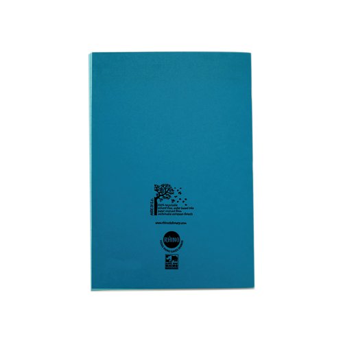 Rhino Exercise Book 80 Page F8M A4 Light Blue (Pack of 50) VEX668-1335-2