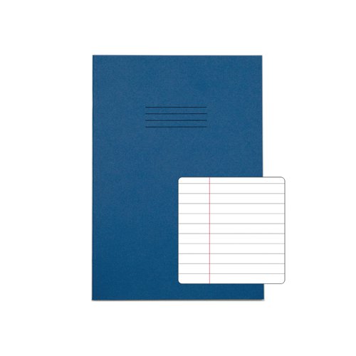 Rhino Exercise Book 64 Page F8M A4 Dark Blue (Pack of 50) VEX677-1085-6