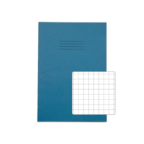 Rhino Exercise Book 64 Page S10 A4 Light Blue (Pack of 50) VEX677-995-8