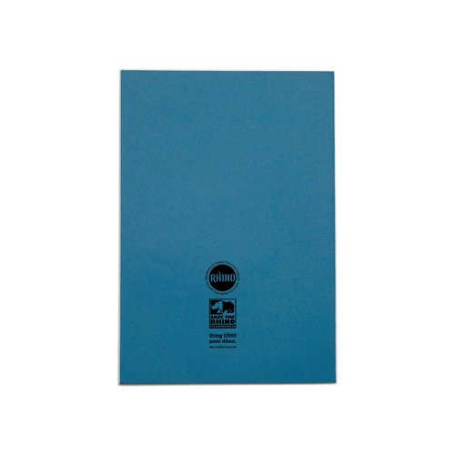 Rhino Exercise Book 64 Page S10 A4 Light Blue (Pack of 50) VEX677-995-8