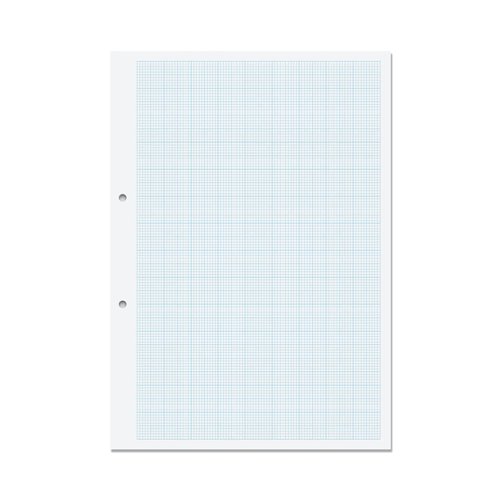 Rhino Exercise Paper 500 Graph Ruling A4 (Pack of 5) VLL089-3