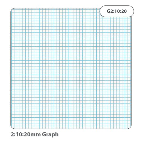 Rhino Exercise Paper 500 Graph Ruling A4 (Pack of 5) VLL089-3