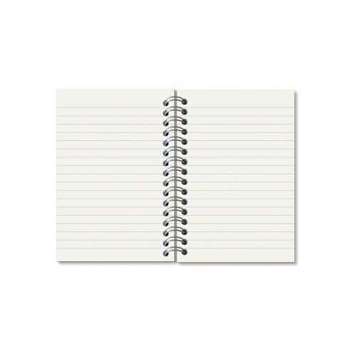 Rhino Wirebound Notebook 200 Pages 7mm Ruled A6 (Pack of 6) SRSE3