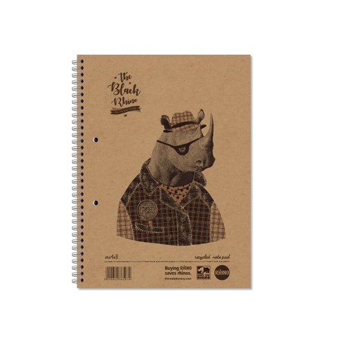 Rhino Wirebound Notebook Recycled Paper A4+ (Pack of 5) SRS4S8