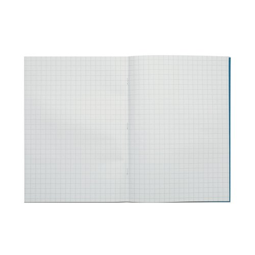 Rhino Exercise Book 10mm Square 80P A4 Light Blue (Pack of 50) VC48421