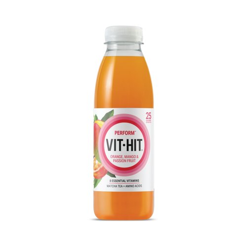 Vit Hit Perform Drink Mango and Passion Fruit 500ml Pack of 12 125808