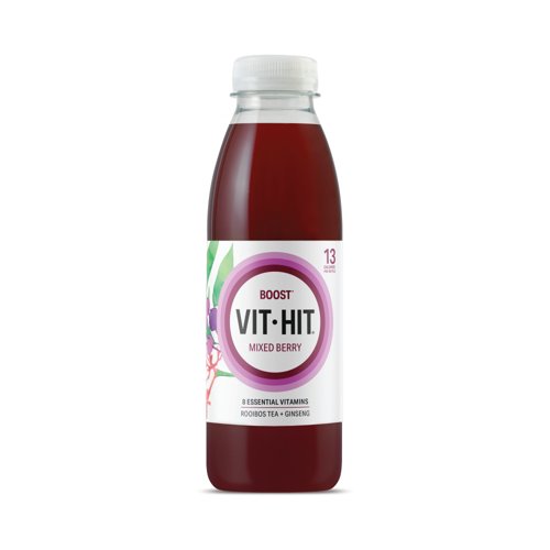 Vit Hit Boost Drink Mixed Berry 500ml Pack of 12 125801