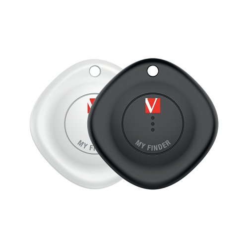 Verbatim MyFinder Bluetooth Item Finder Black/White (Pack of 2) 32131