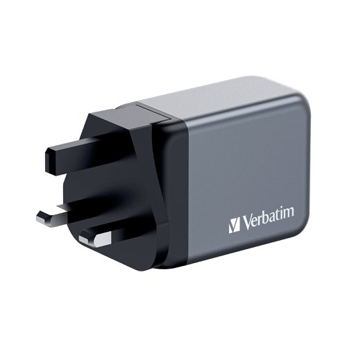 Verbatim GNC-65 GaN 65W 3 Port Charger 32201