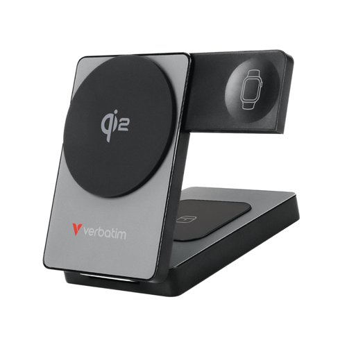 Verbatim QI2 Magnetic Wireless Power Bank 5000 Mah Grey 32294