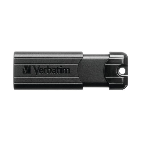 Verbatim Black Pinstripe 16GB USB 3.0 Flash Drive 49316