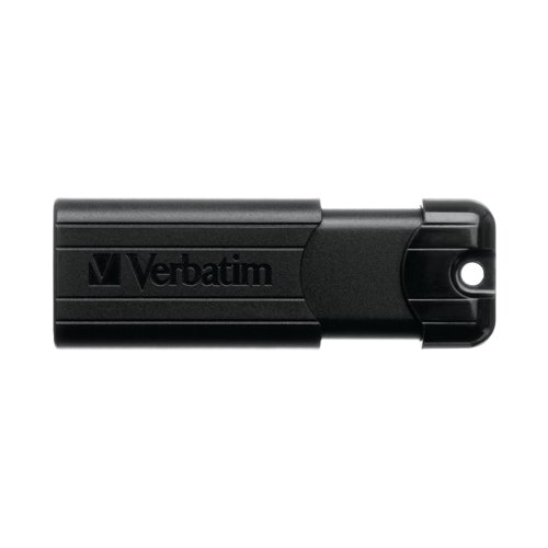 Verbatim Black Pinstripe 256GB USB 3.0 Flash Drive 49320