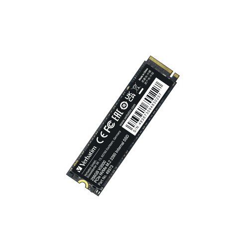 Verbatim Vi3000 M.2 PCIe NVMe Solid State Drive 256GB 49373