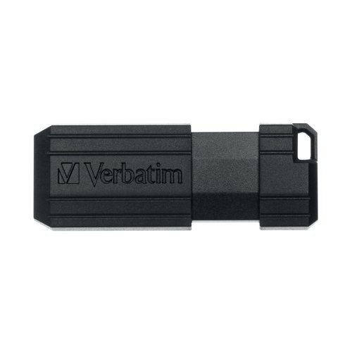 Verbatim Pinstripe USB Drive 8GB Black 49062