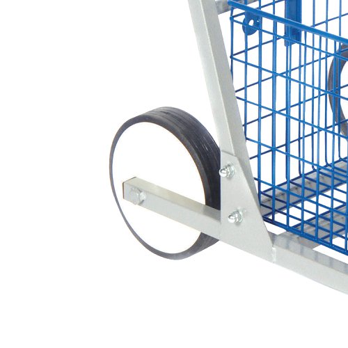 GoSecure Major Mail Trolley Removable Baskets Silver MT2SIL | GoSecure