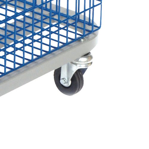 GoSecure Major Mail Trolley Removable Baskets Silver MT2SIL | GoSecure