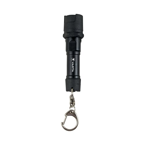 Varta Indestructible Key Chain LED Mini Torch 3.5 Hours Run Time 1 x AAA Battery Black 16701101421