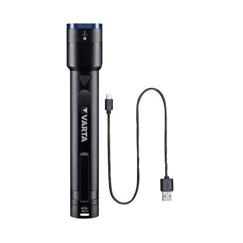 Varta Night Cutter F30R Rechargeable Torch and Powerbank 18901101111