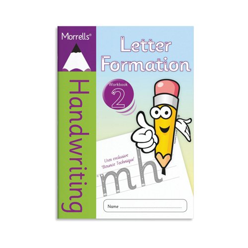 Morrells Handwriting Letter Formation Words Workbook 2 MHLF2-0