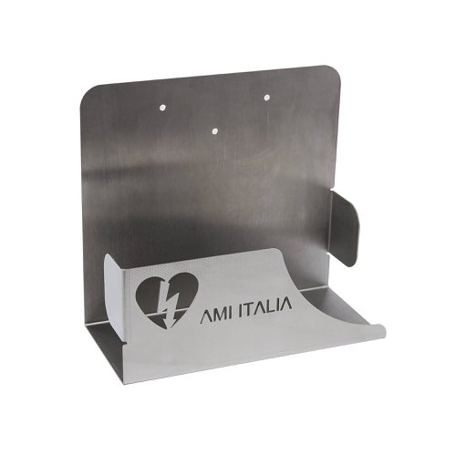 The Smarty Saver Wall Bracket is a smart storage solution designed to securely hold your Smarty Saver Defibrillator for a quick and easy access during emergencies. With its visible location, you can rest assured that your life-saving device is always ready to use, minimising constraints when time is of the essence. Crafted from durable stainless steel, this wall bracket is built to last and easy to clean. The three pre-drilled holes ensures easy installation, providing a sturdy and secure mount for your Smarty Saver Defibrillator.