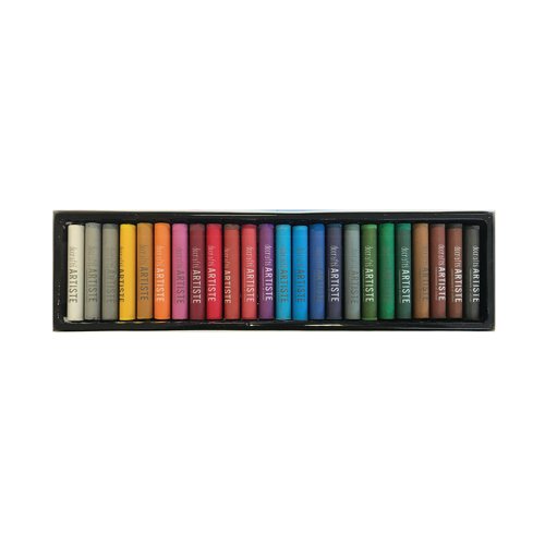 WD07325 | Combining quality with ease-of-use and accessibility, Artiste is the smart choice for those new to art and the more experienced alike. Offering an expanding range of affordable art supplies, the Artiste range is used by many artists and crafters. This regular pack of oil pastels in a compact box is easy to store away and the high-quality oil pastels include a selection of vivid colours, providing optimal coverage and easy use.