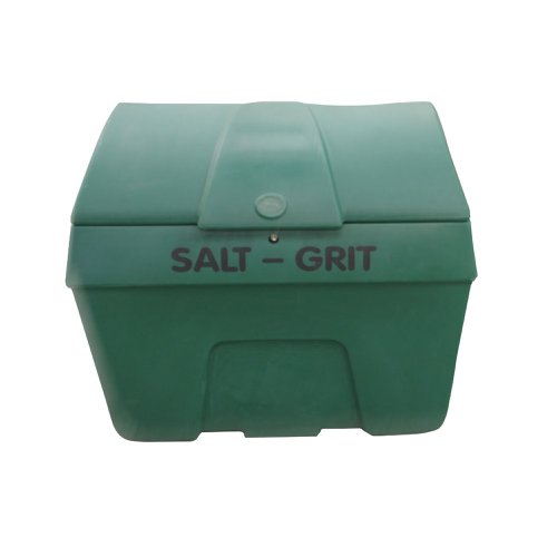 Winter Salt/Grit Bin Lockable No Hopper 400 Litre Green 317070 | WE08645 | HC Slingsby PLC