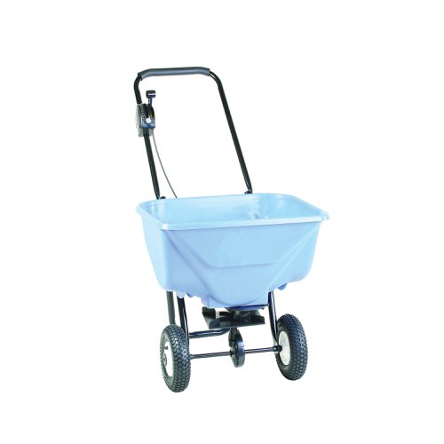 Winter Salt Spreader Blue 30Kg Capacity Spread Area of 1.8-3m 351134 De-Icing Equipment WE15785