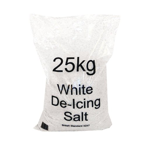 White Winter De-Icing Salt 25kg Bag (10 Pack) 383499 | WE25214 | HC Slingsby PLC