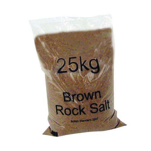 Winter Dry Brown Rock Salt 25kg (Pack of 40) 383578 | WE25290 | HC Slingsby PLC