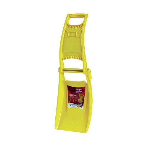 Yellow Winter Snowflex Foldable Snow Shovel 384063 | WE99935 | HC Slingsby PLC