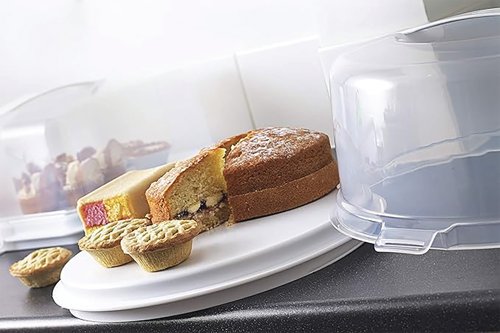 Whitefurze Round Cake Storage Box 300mm Pack of 5 F08RO
