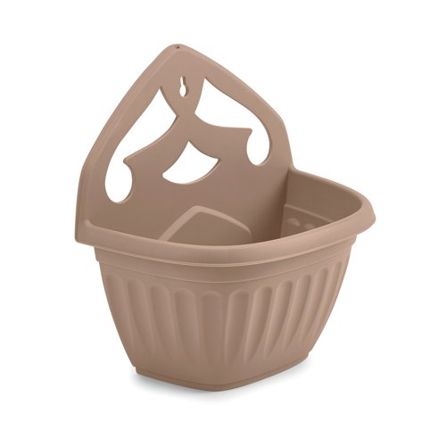 Whitefurze 32cm Athens Wall Planter Taupe G07W32TP