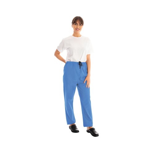 434TR Unisex Smart Scrub Trouser Hospital Blue Size XS 434TR/HOSP/XS