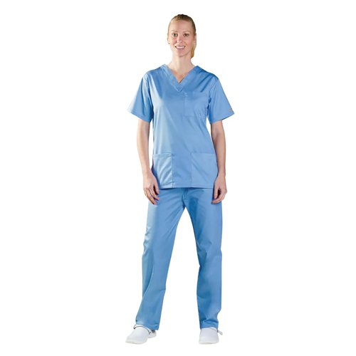 Unisex Smart Scrub Trouser Hospital Blue XS 434TR/HOSP/XS