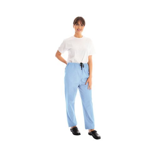 434TR Unisex Smart Scrub Trouser Sky Blue Size 3XL 434TR/SKYY/3XL