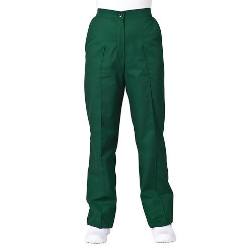 Work in Style ANNE Female Healthcare Trouser Bottle Green Size 52 in ANNE/Bottle Green/52