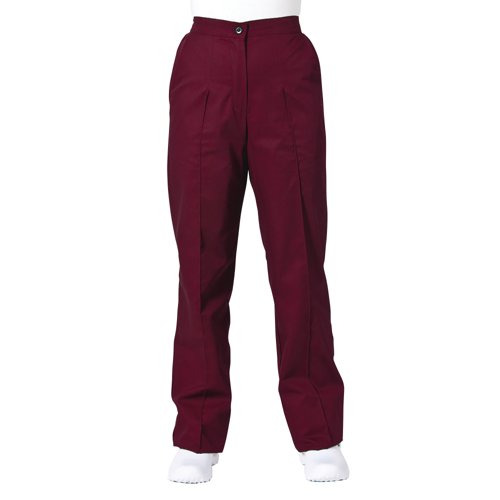 ANNE Female Nursing Trouser Maroon Size 30 Inch