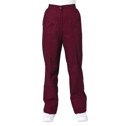 ANNE Female Nursing Trouser Maroon Size 48 Inch