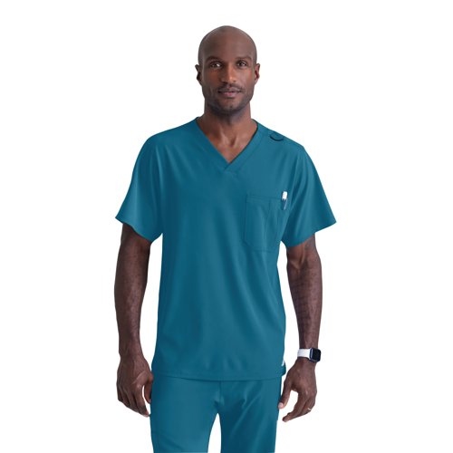 Skechers Unisex V Neck Scrub Top Bahama S SK0112/BAHA/S