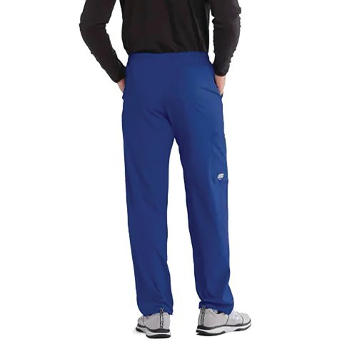 WIS12859 | The Structure Unisex scrub trousers from Skechers (by Barco) are a straight leg, elasticated waist trouser incorporating many modern fabric features such as a spandex 4 way stretch, soil release and moisture wicking - a contemporary fabric technology which pulls moisture away from the skin, providing dryness and comfort for your whole shift. These scrub trousers are made using recycled materials and every pair has saved 7 plastic bottles from landfill.