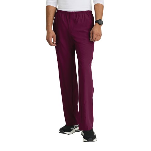 Skechers Unisex Drawcord Scrub Trousers Wine XS SK0215/WINE/XS