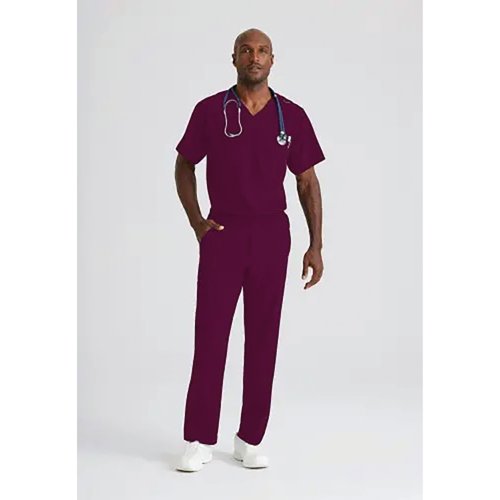 Skechers Structure Scrub Trousers Wine M SK0215/WINE/M
