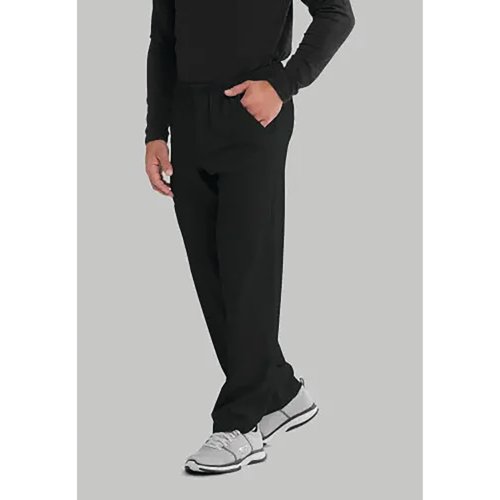 WIS12948 | The Structure Unisex scrub trousers from Skechers (by Barco) are a straight leg, elasticated waist trouser incorporating many modern fabric features such as a spandex 4 way stretch, soil release and moisture wicking - a contemporary fabric technology which pulls moisture away from the skin, providing dryness and comfort for your whole shift. These scrub trousers are made using recycled materials and every pair has saved 7 plastic bottles from landfill.