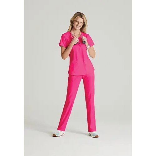 WIS17447 | The SK201 Female Reliance trouser with many advanced fabric technologies. Designed with healthcare workers in mind. Eco-friendly fabrics which incorporate 7 recycled plastic bottles in to every garment, that is 14 in each scrub set.
