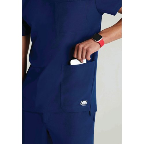 Skechers Thesis Scrub Top Navy XS SKT193/NAVY/XS