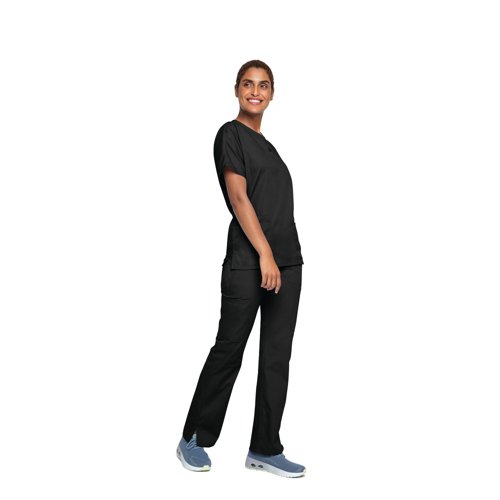 Cherokee Unisex Scrub Top Black 3XL CH4700/BLAC/3XL