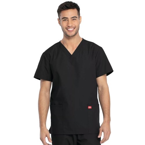 Dickies Unisex Scrub Set Top and Trouser Black L DKP520C/BLAC/L